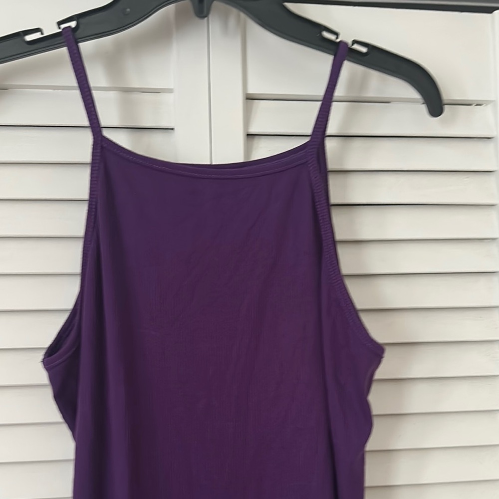 SHEIN Purple Spaghetti Strap Dress